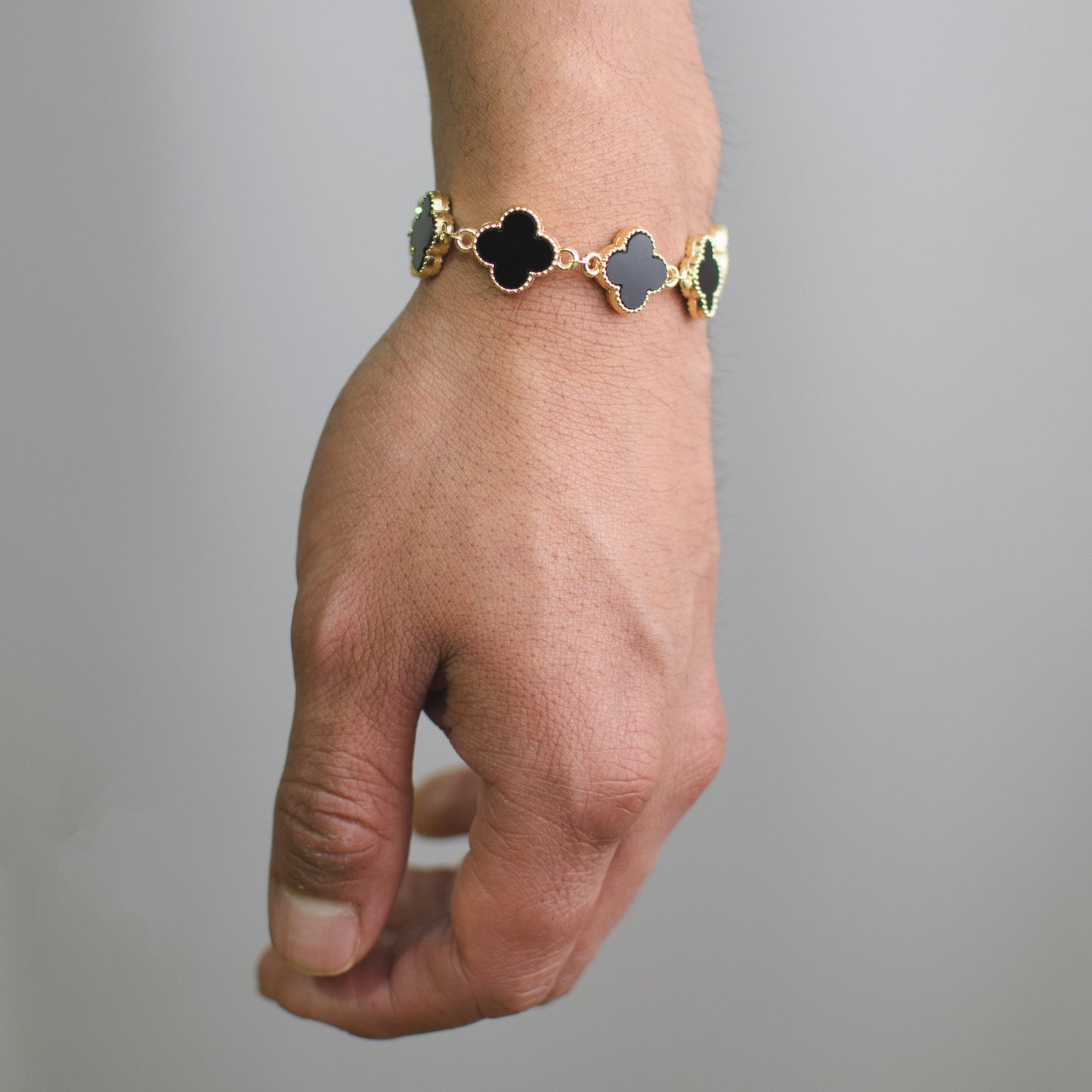 PULSERA DE LUJO TREBOL