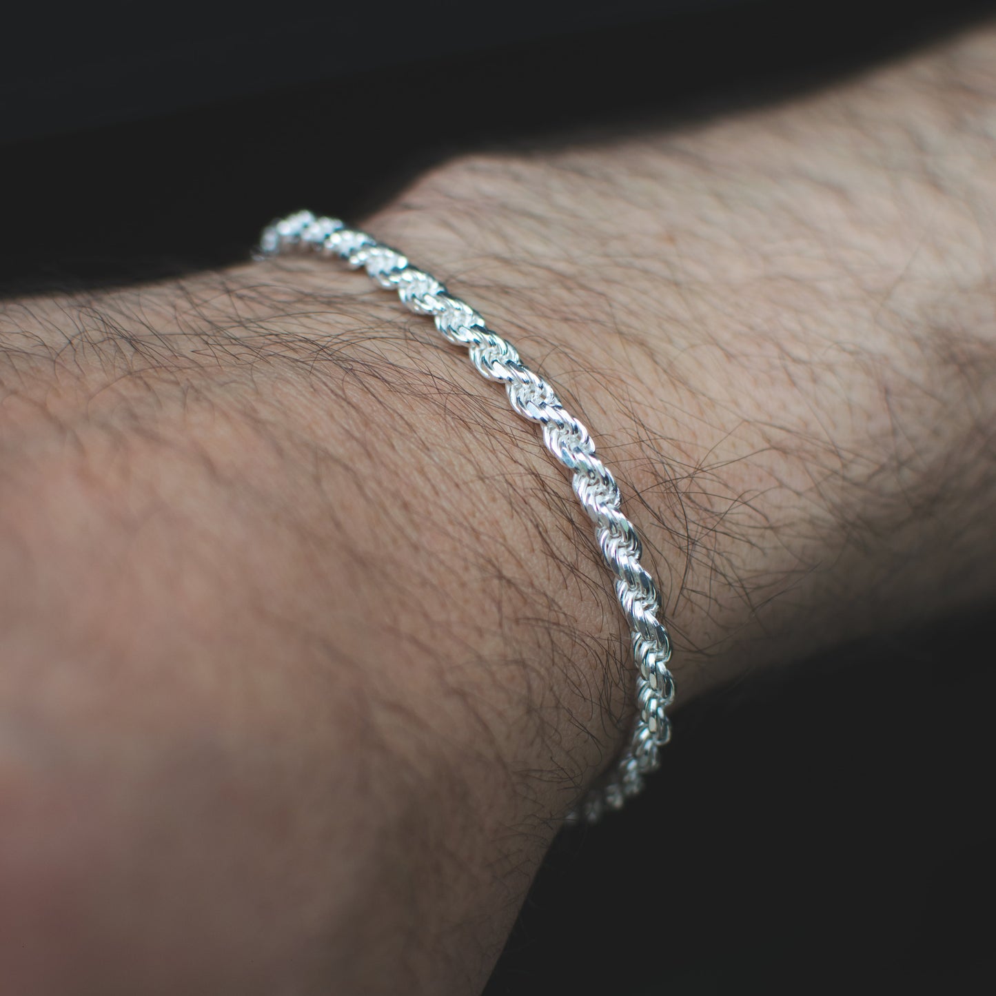Pulsera Cordón Ley 925