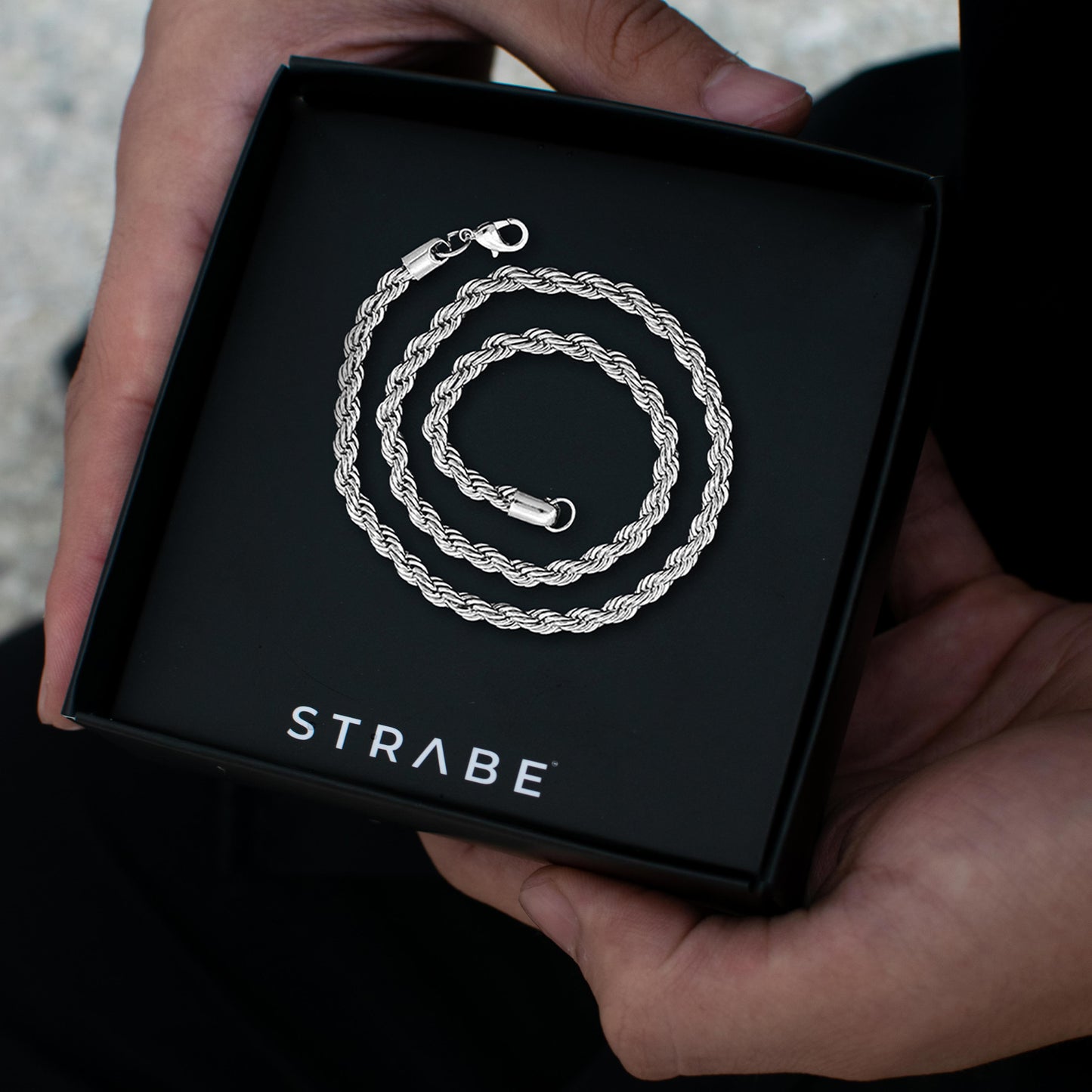 Pulsera Cordón Silver