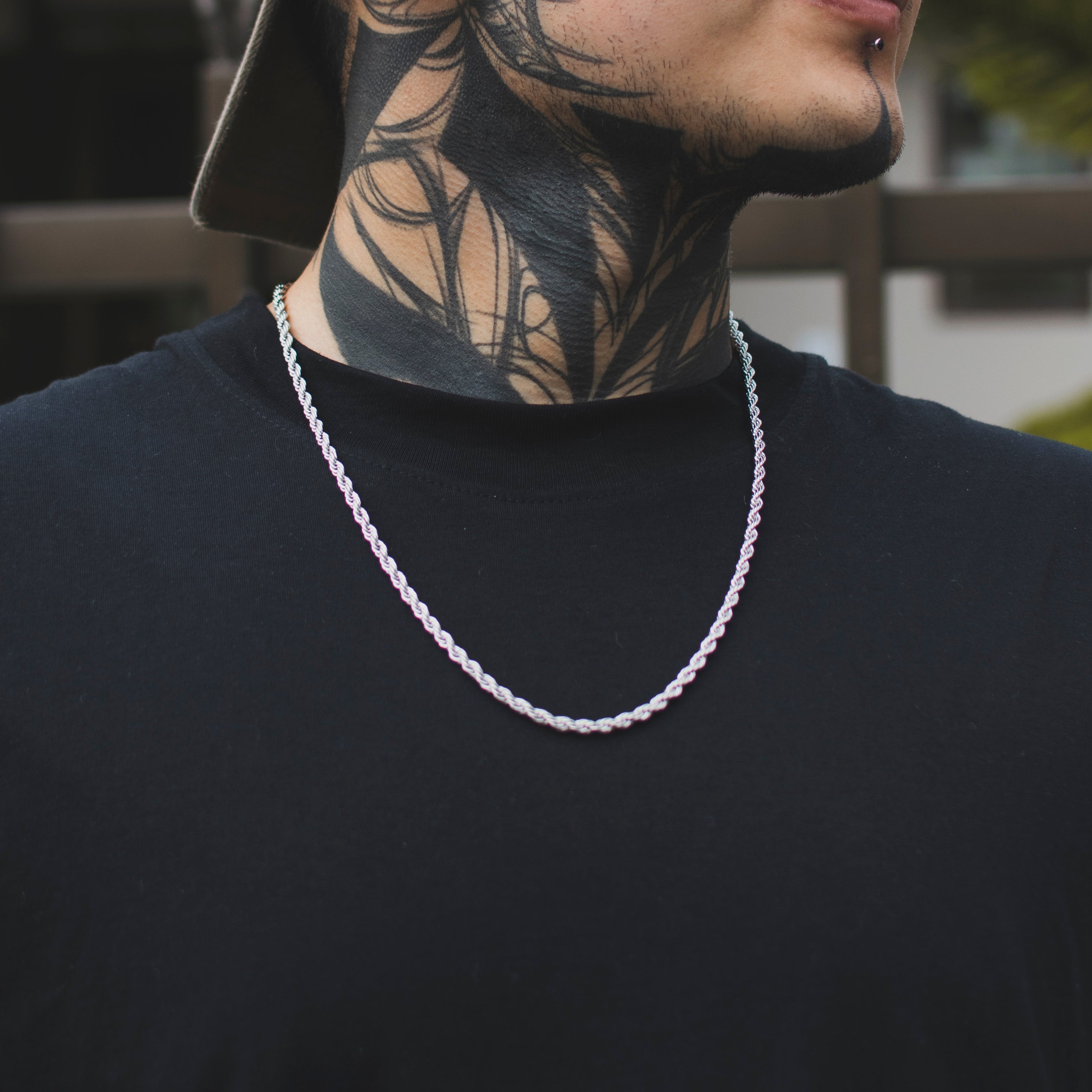 Cadena Cordón Silver