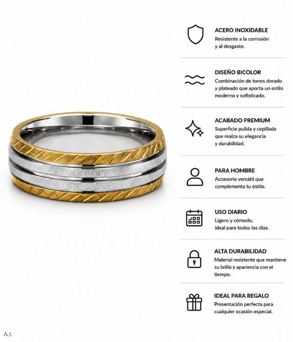 Pulsera Silver Duo