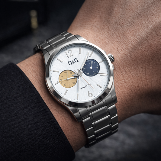 Reloj Q&Q Plateado Elegance