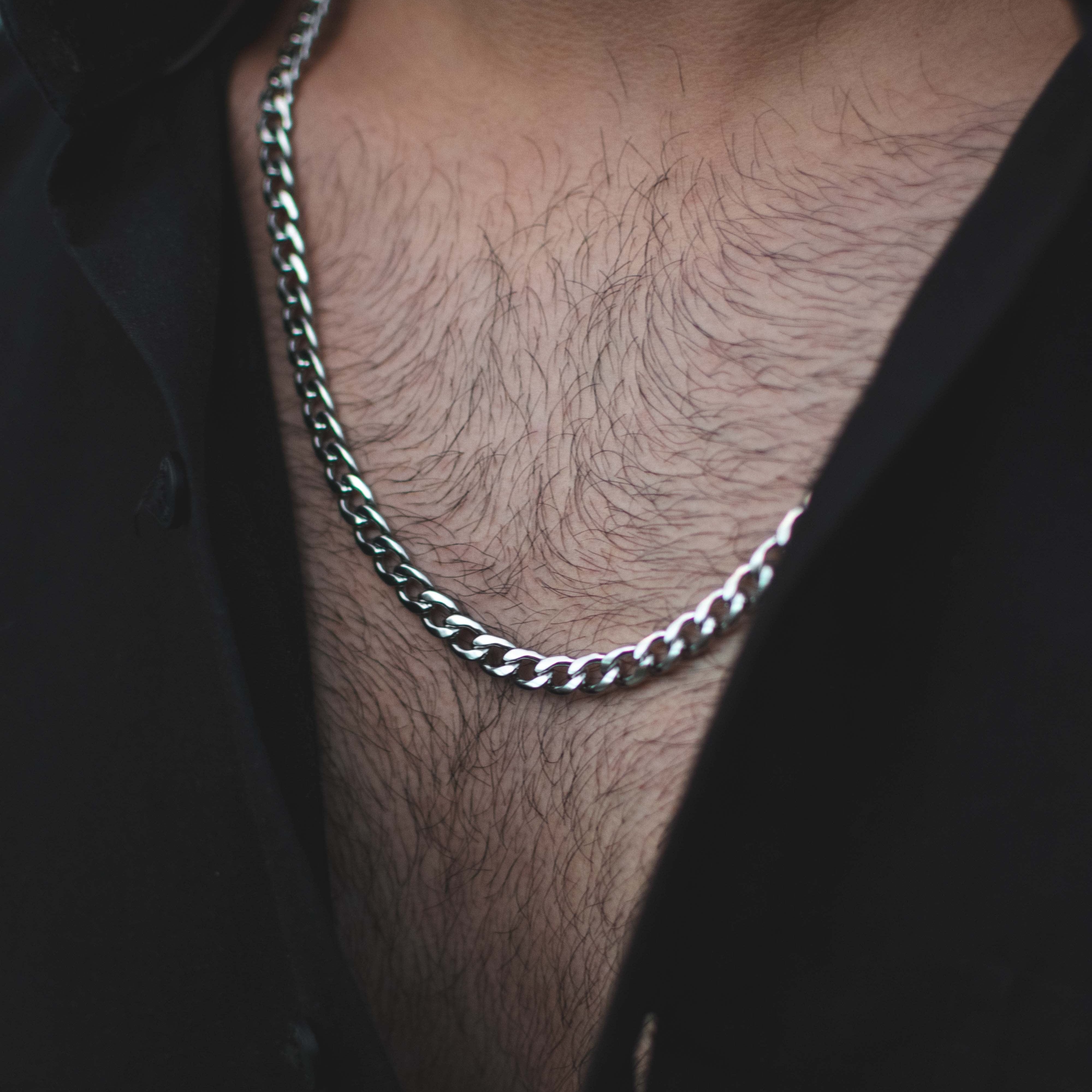 Cadena cubana SILVER