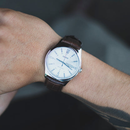 Reloj Casio Original Correa Café