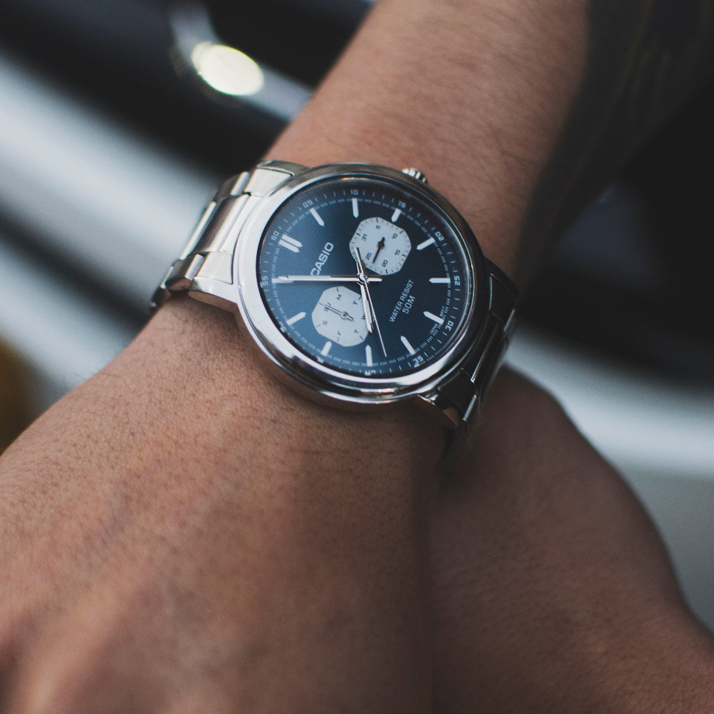 Reloj Casio Fondo Azul Original