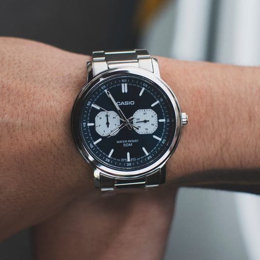 Reloj Casio Fondo Azul Original