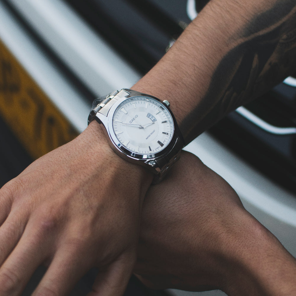 Reloj Tipo Casio Silver