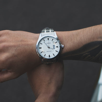 Reloj Tipo Casio Silver