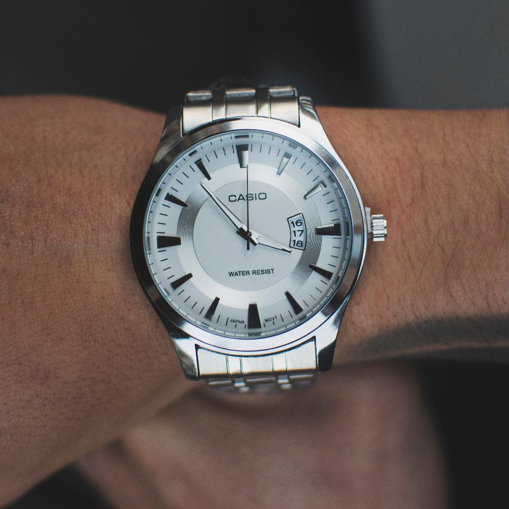 Reloj Tipo Casio Silver