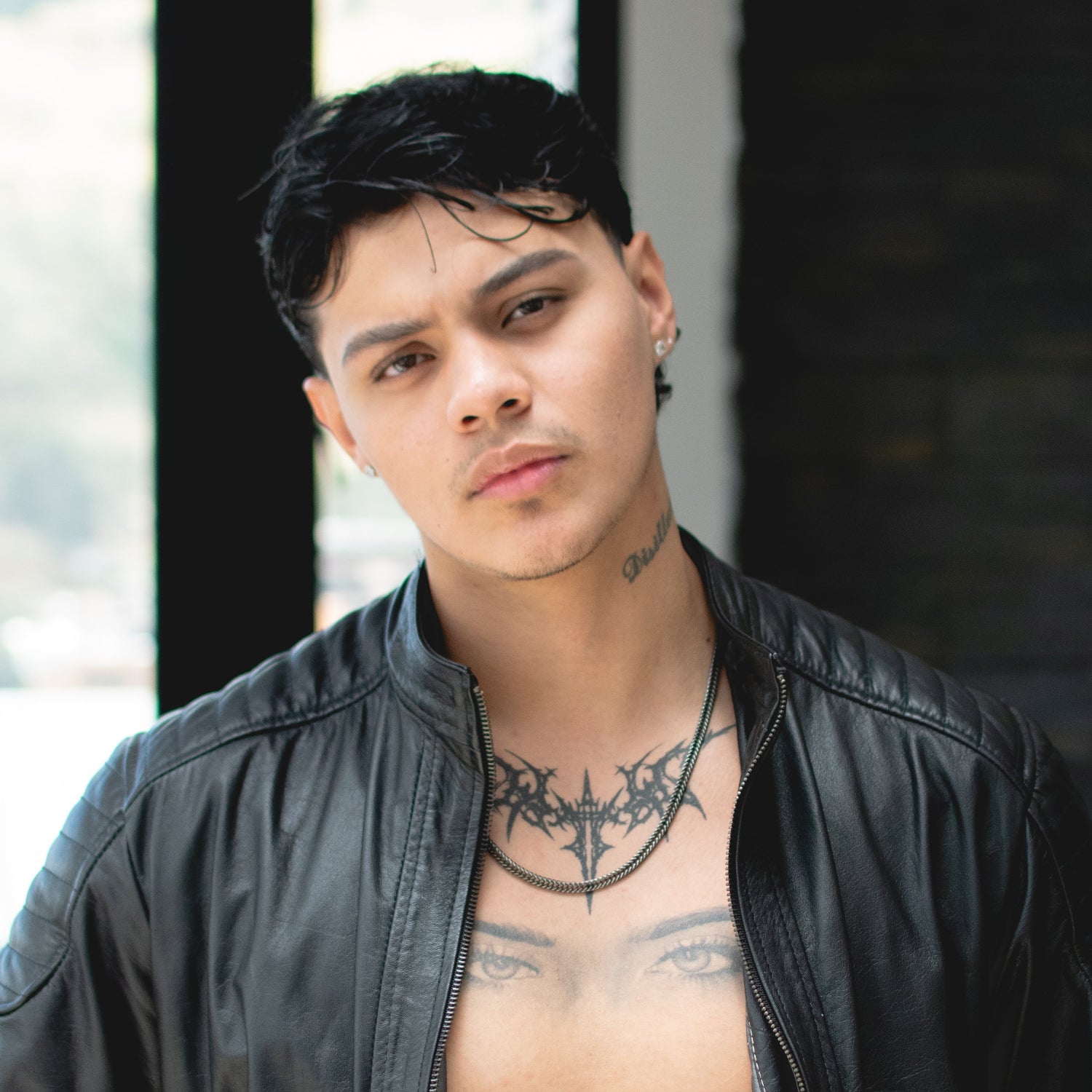 Cadena Tejida de Eslabones Black