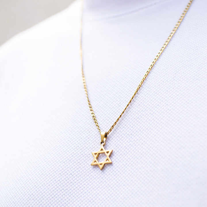 Dije Estrella David Gold