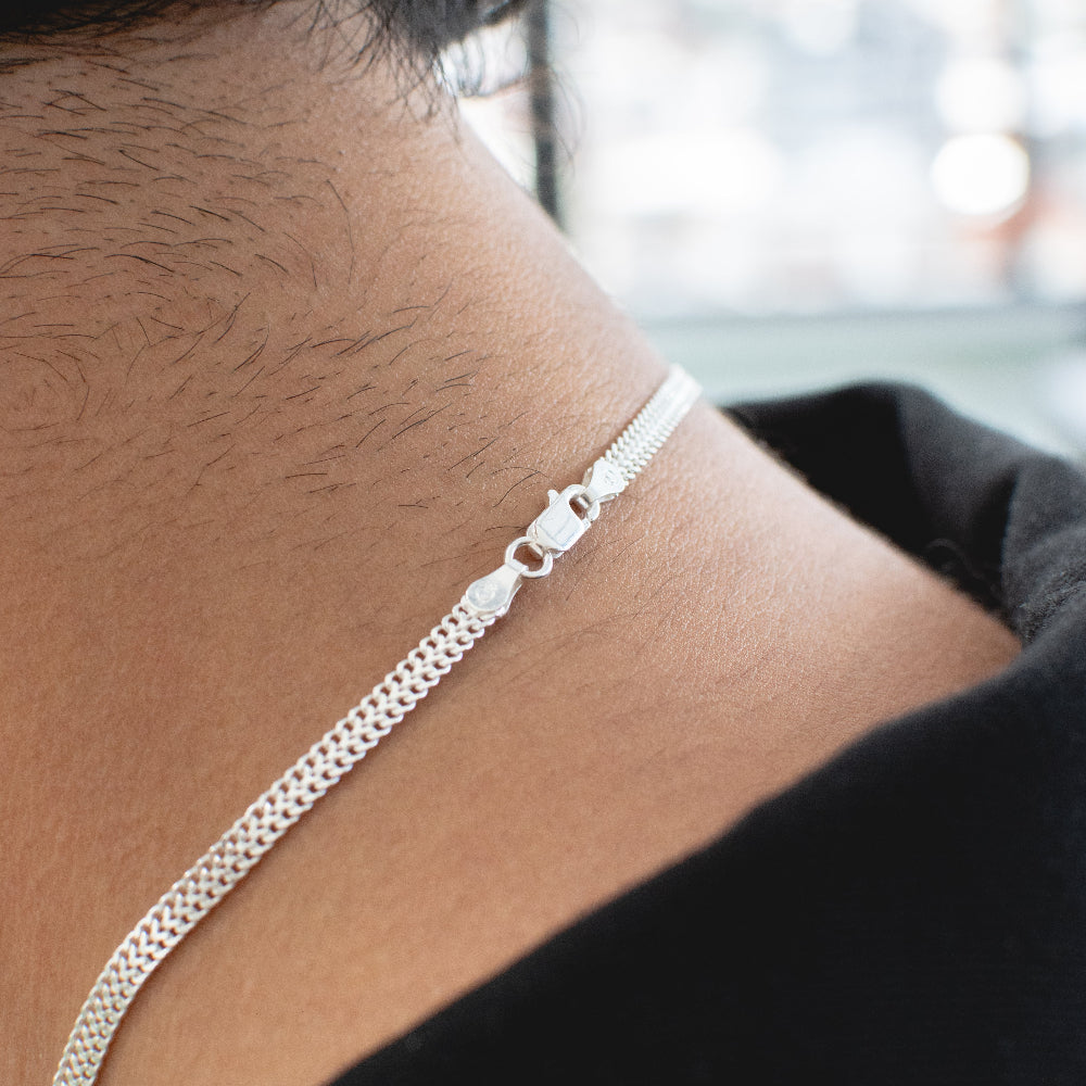 Cadena Dragon Plata Ley 925