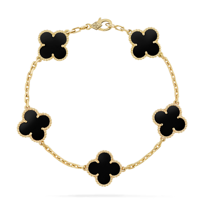 PULSERA DE LUJO TREBOL