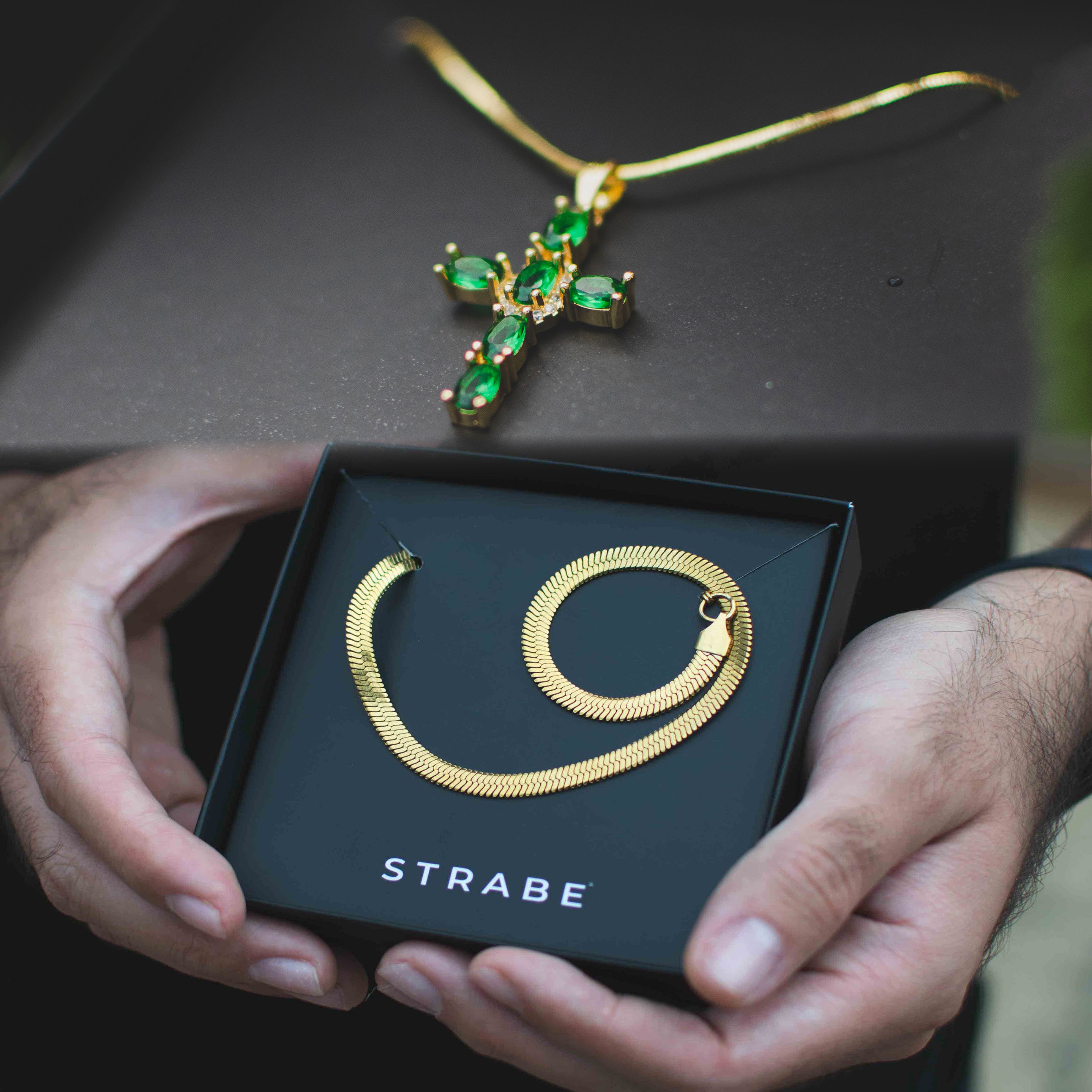 Set Cruz Verde + Snake Gold