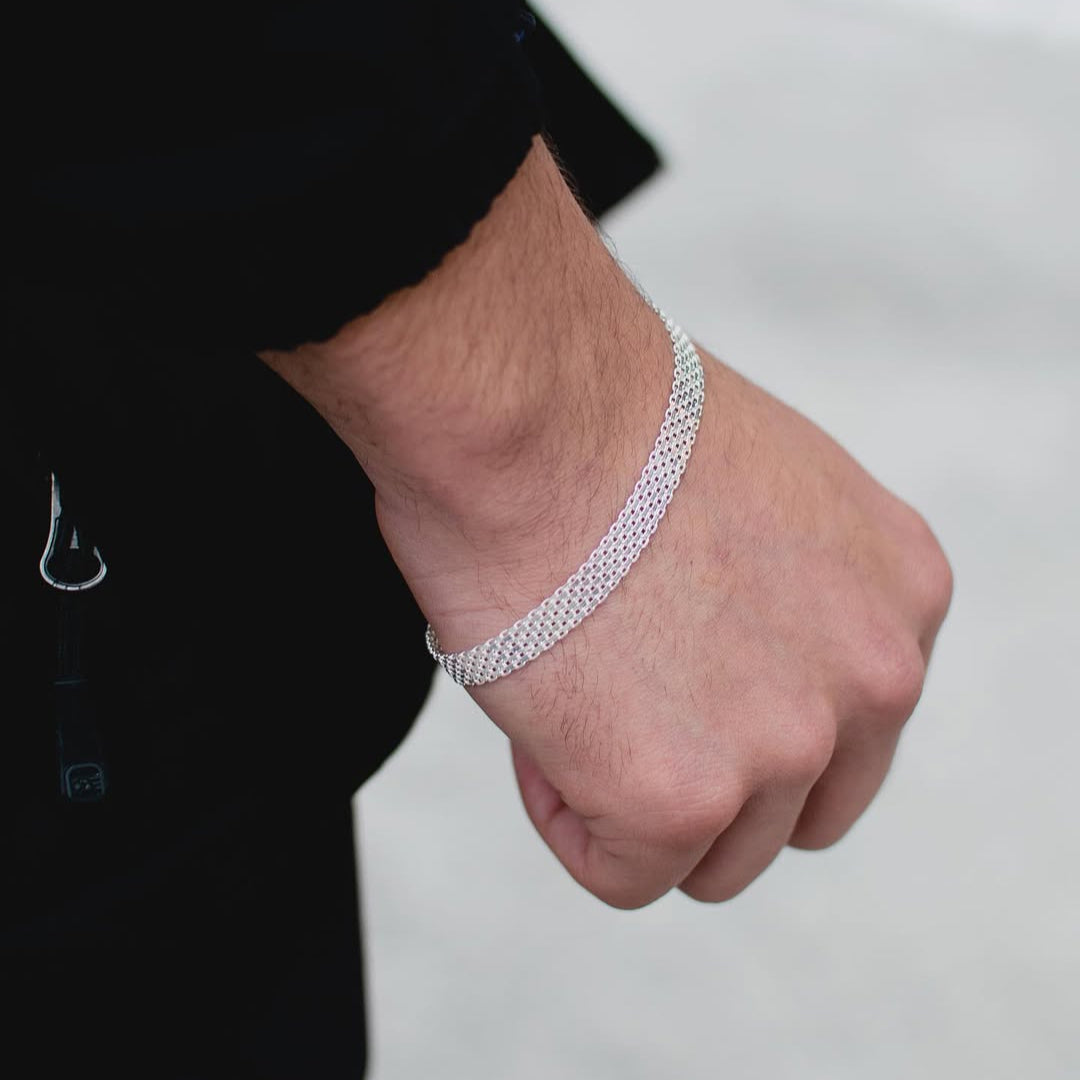 Pulsera Chinesca Plata Ley 925