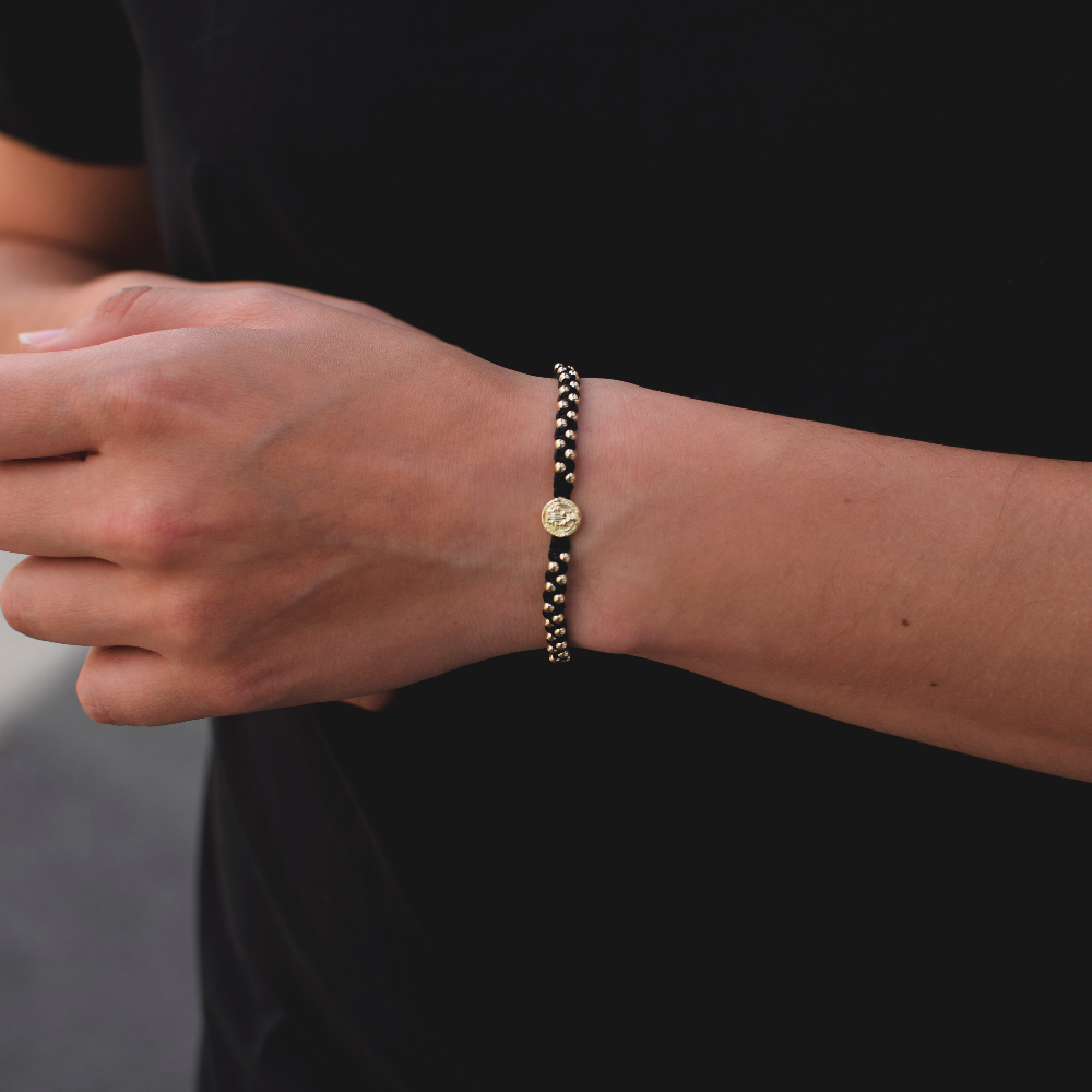 Pulsera San Benito Oro